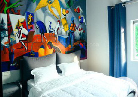 清丰对于酒店的墙体彩绘而言更注重哪些方面？