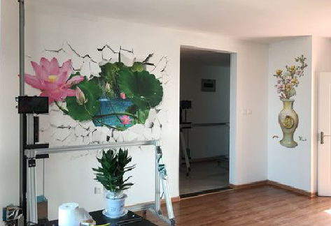 清丰墙体彩绘相比墙纸的优势。