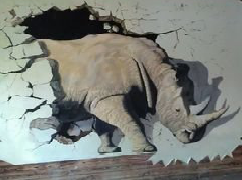 清丰在墙绘中，如何绘制3D效果？