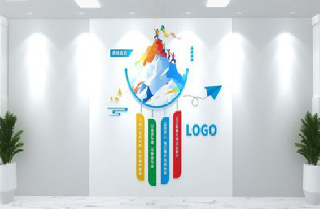 清丰公司企业形象墙的工艺材料有哪些？