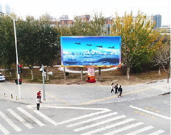 清丰户外大屏广告投放要点。