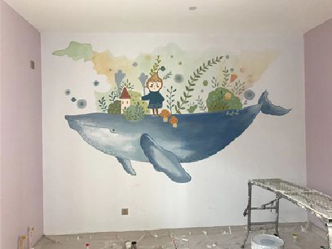 清丰手绘墙的特点及优势。